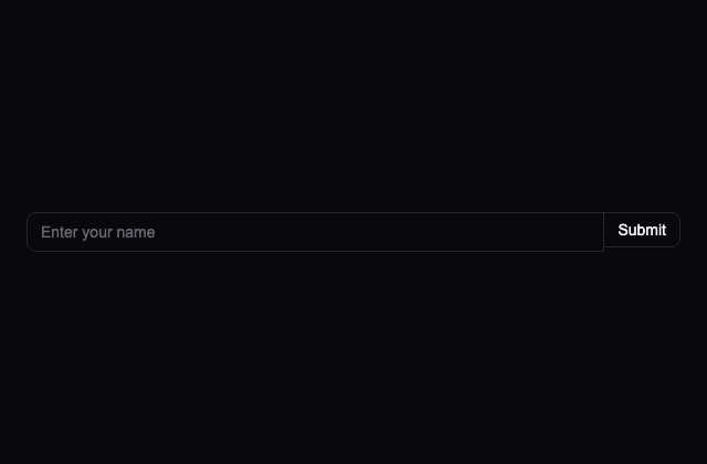 Grouped Input · Serafim 정적 미리보기