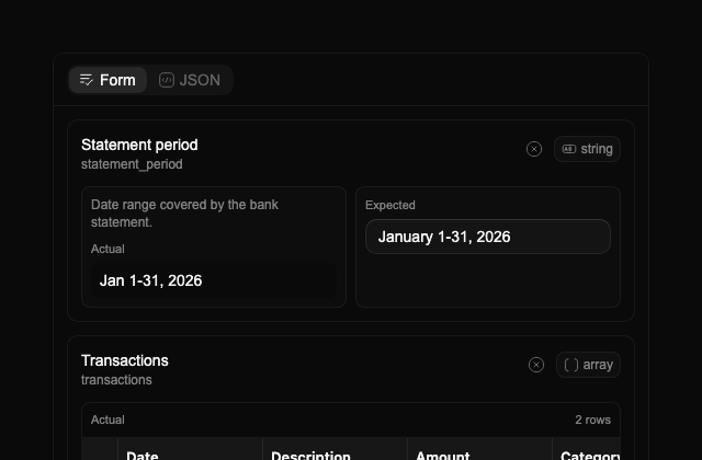Human Review Panel · Extend UI 정적 미리보기