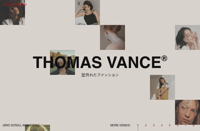 Scroll Animation Ideas for Image Grids 정적 미리보기