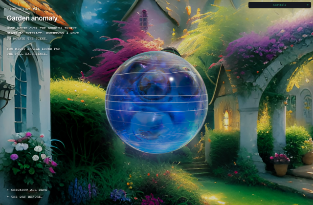 Garden Anomaly: A Tiny WebGPU and TSL Experiment 정적 미리보기