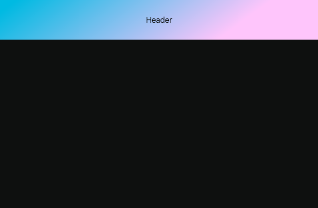 Directionally aware header 정적 미리보기