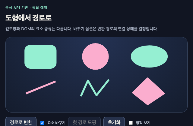 convertToPath() 정적 미리보기