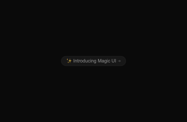 Animated Shiny Text 정적 미리보기