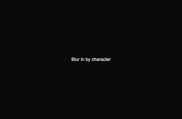 Text Animate 정적 미리보기