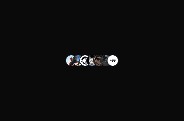 Avatar Circles 정적 미리보기