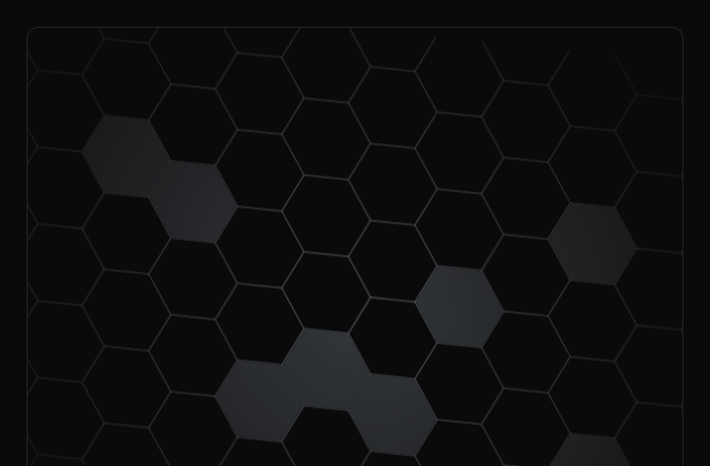 Hexagon Pattern 정적 미리보기